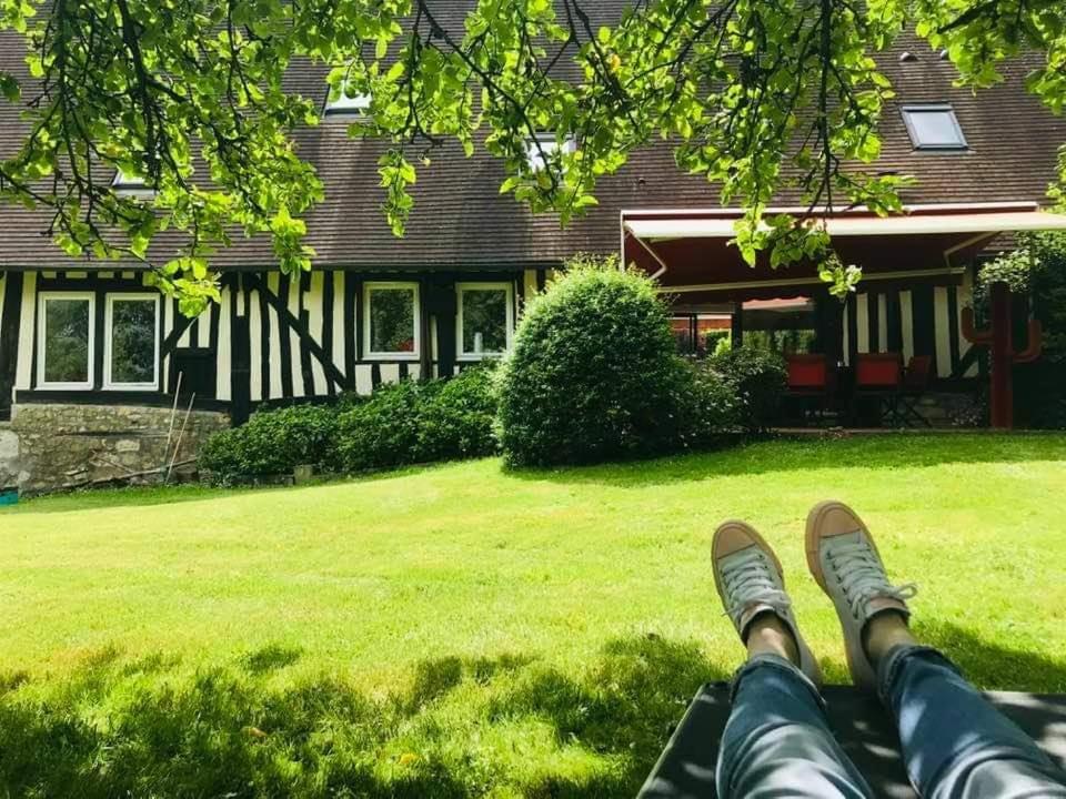 Bed and Breakfast Le Vieux Pressoir Pont-Évêque Zewnętrze zdjęcie